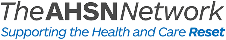 The AHSN Network Supporting the Health and Care Reset logo